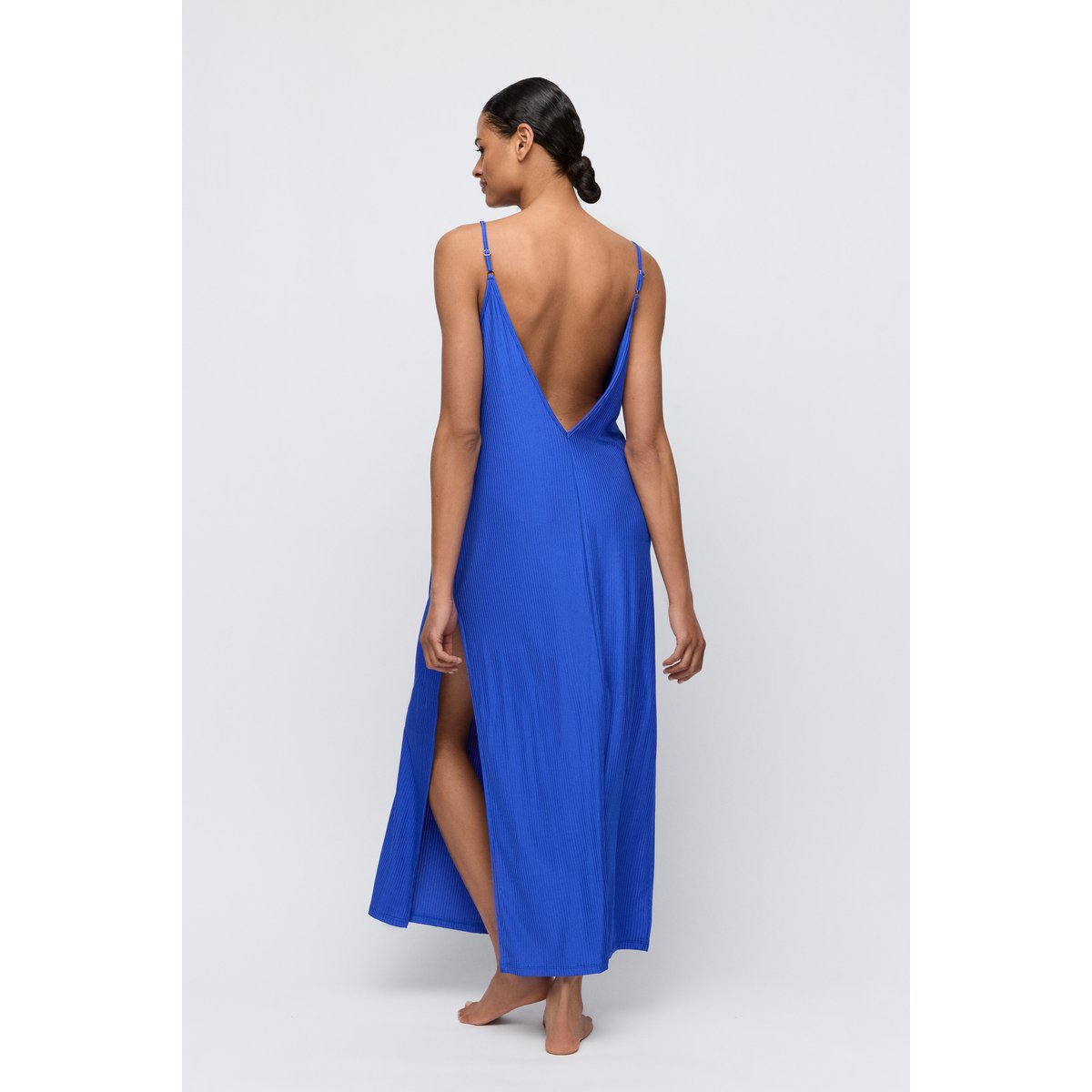swimwear robe longue EMLY bleu - bleu eléctrique, MARIE JO
