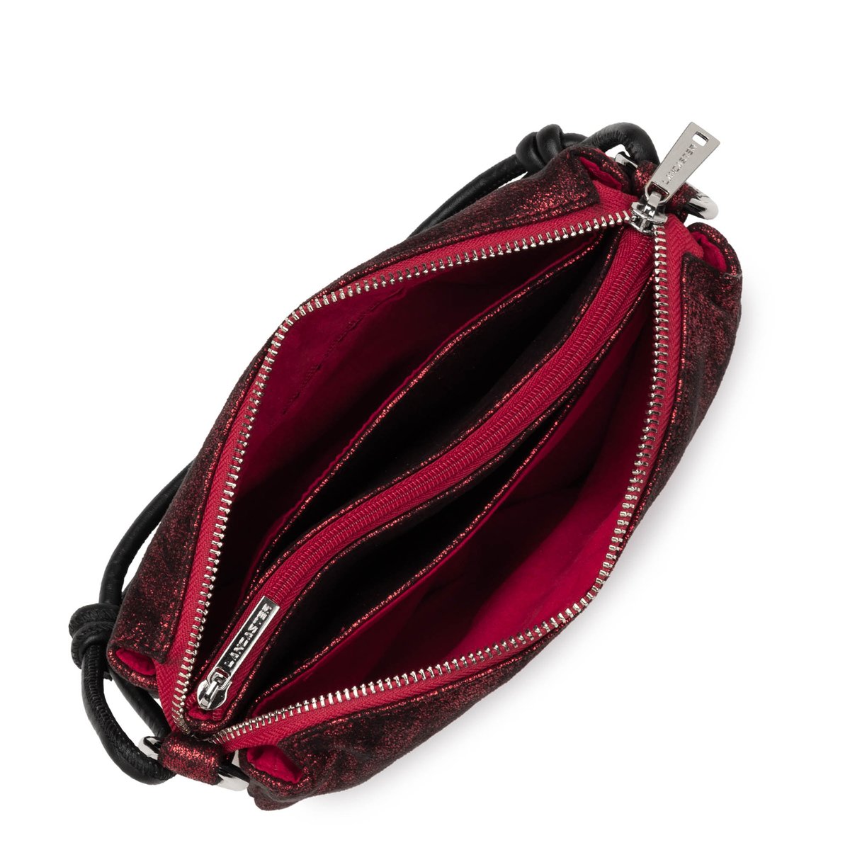Pochette SHINY EVENT rouge, LANCASTER