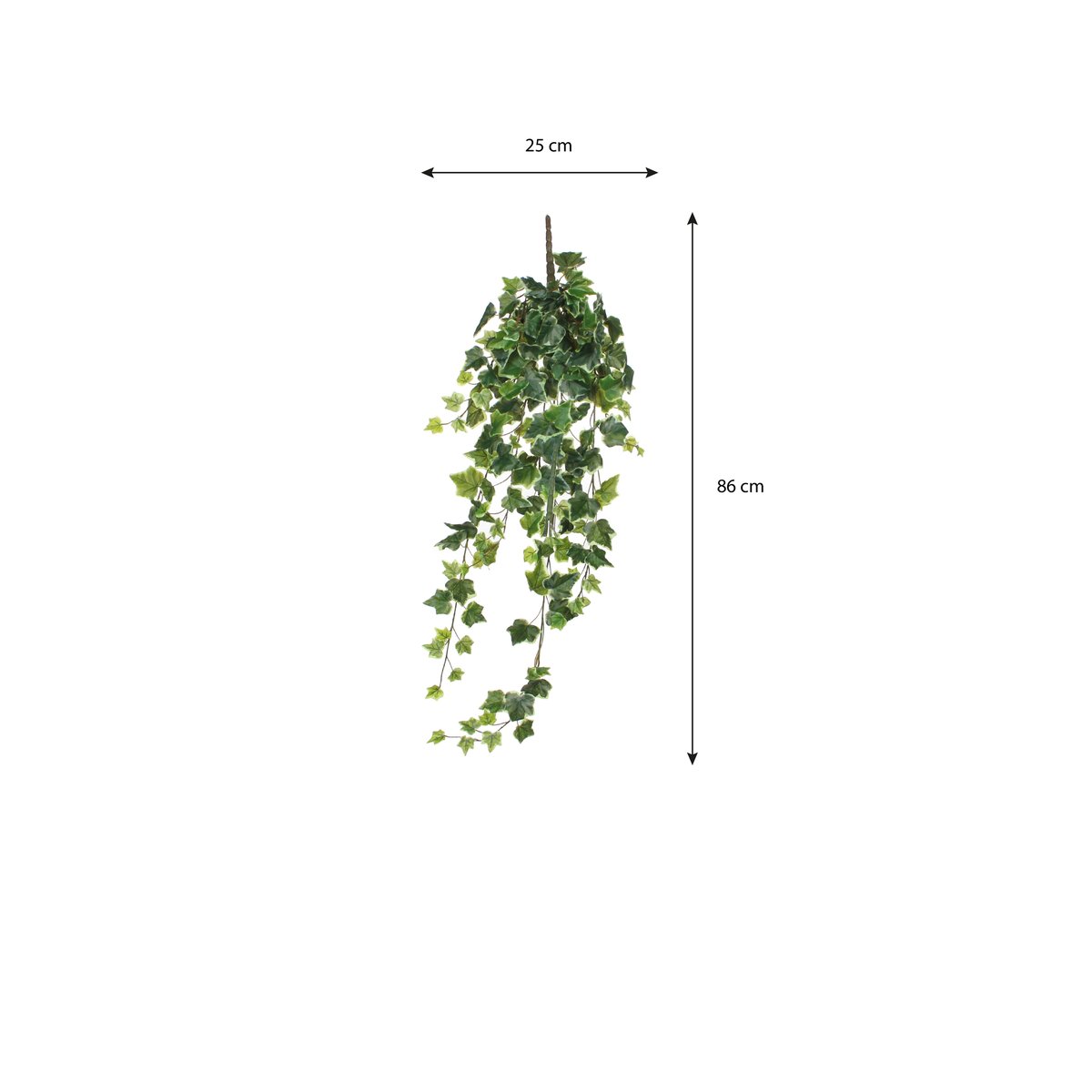 Plante artificielle suspendue IVY vert, MICA DECORATIONS
