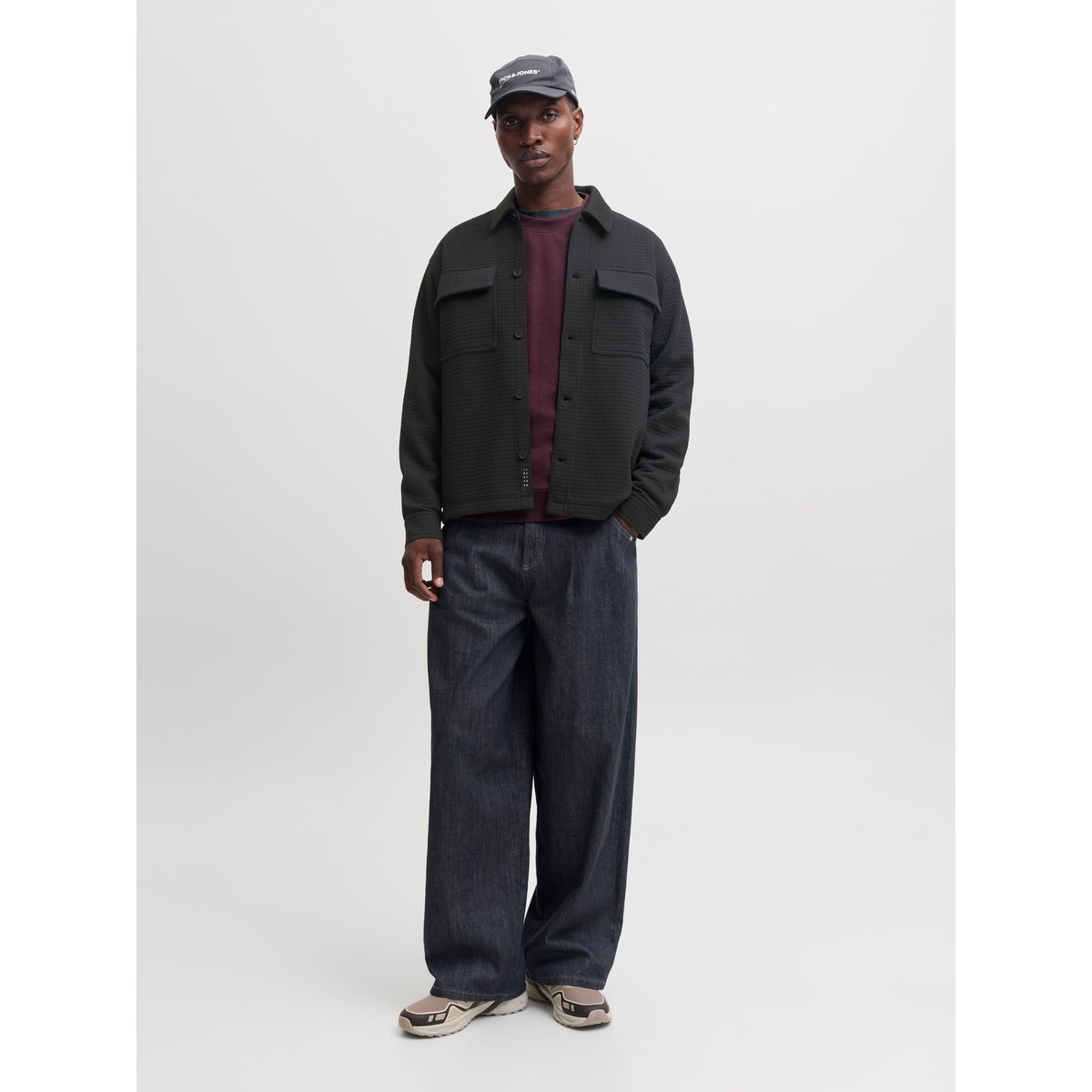 Surchemise black, JACK & JONES