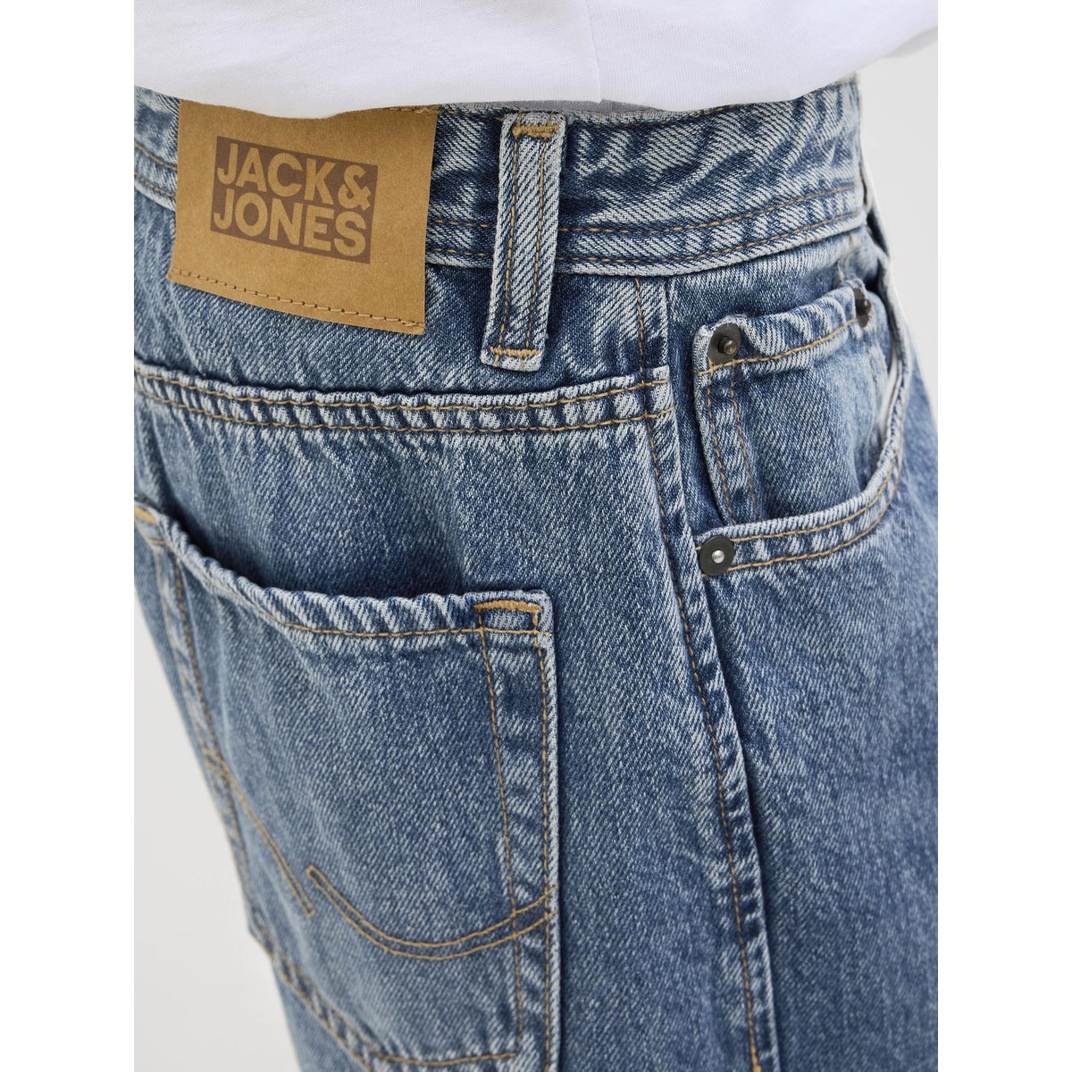 Jean Baggy Fit blue denim, JACK & JONES JUNIOR