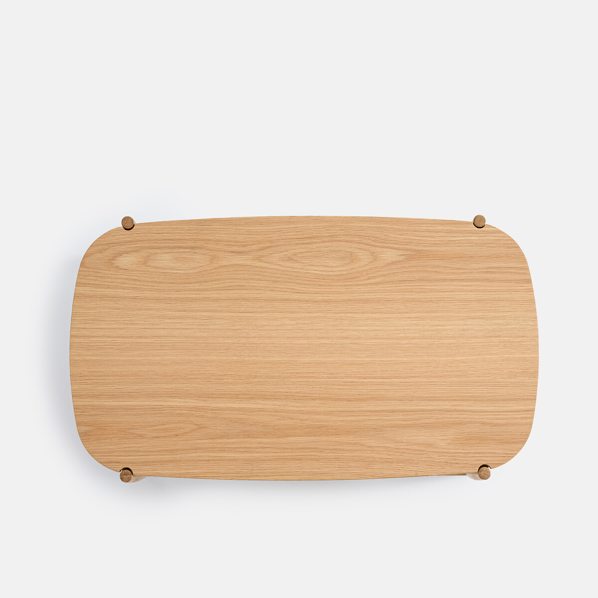Table basse double plateau en chêne massif, largeur 80 cm, JUCCA chêne, LA REDOUTE INTERIEURS