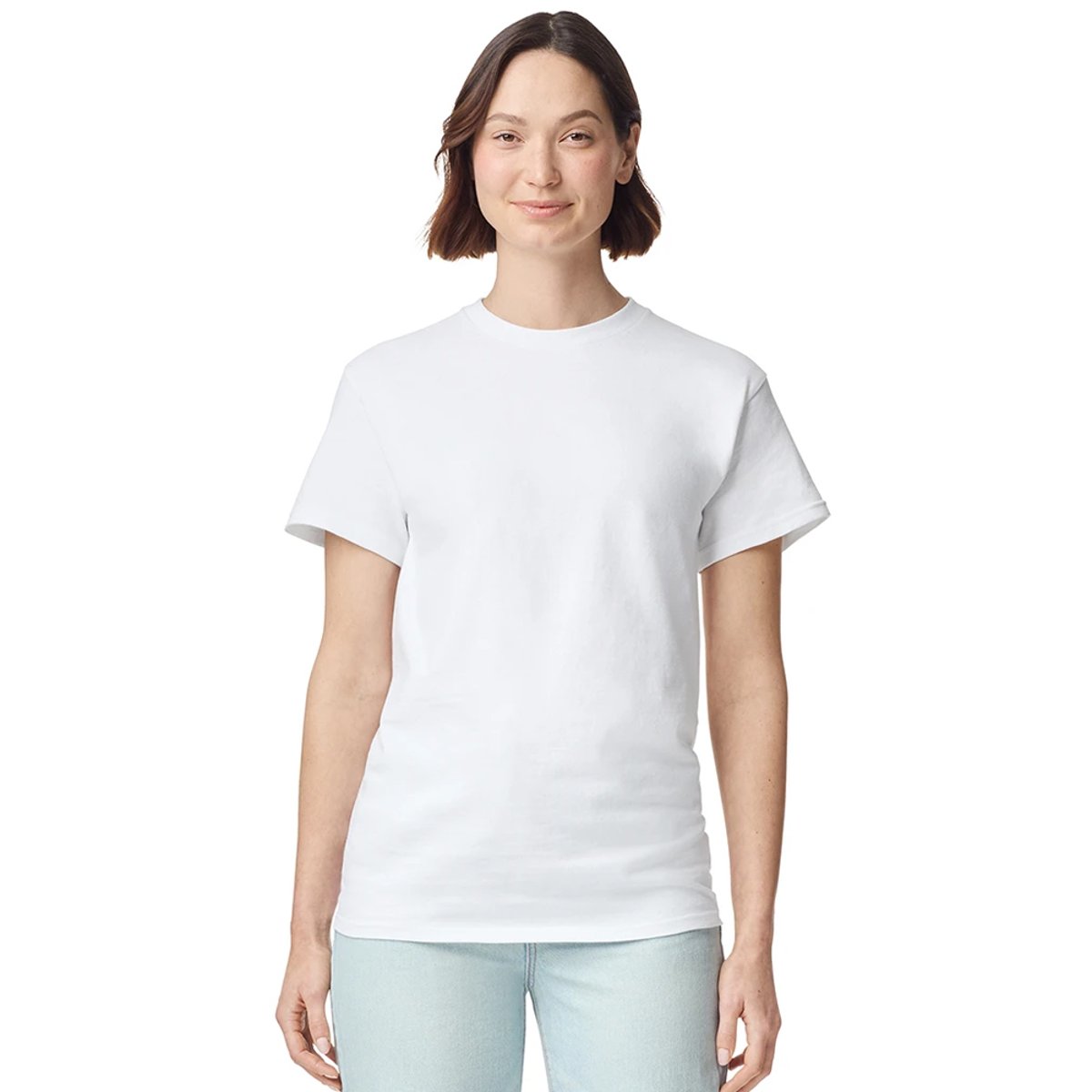 T-shirt blanc, GILDAN