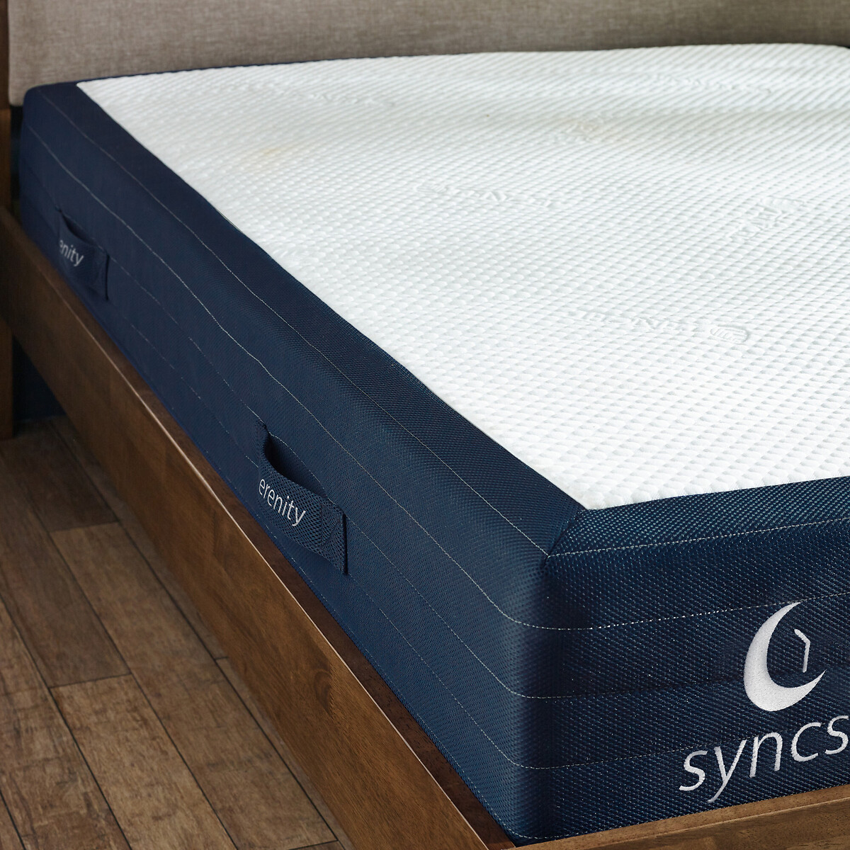 Serenity 2500 Gel Layer Pocket Sprung Mattress blue, SYNCSLEEP