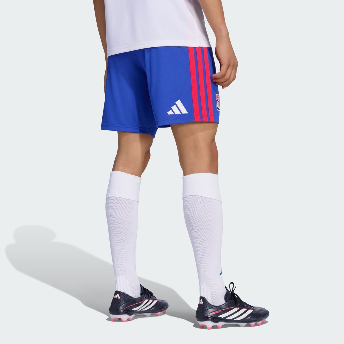 Short Domicile Olympique Lyonnais 26/27 Short Domicile Olympique Lyonnais 26/27 semi lucid blue, adidas Performance