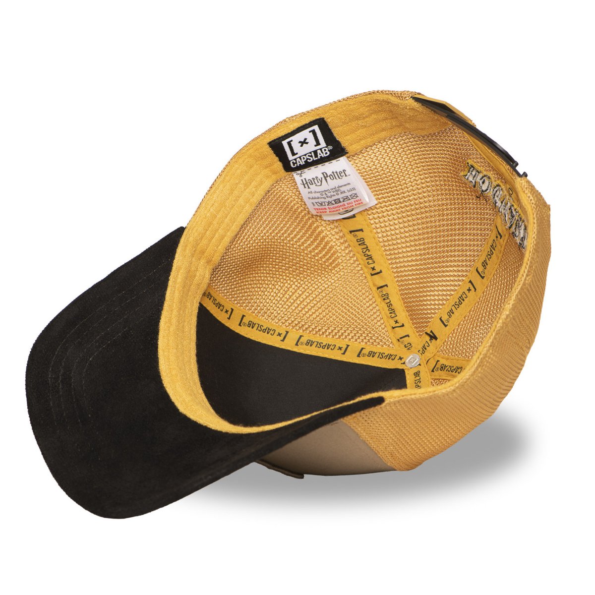Casquette trucker Harry Potter beige/noir, CAPSLAB