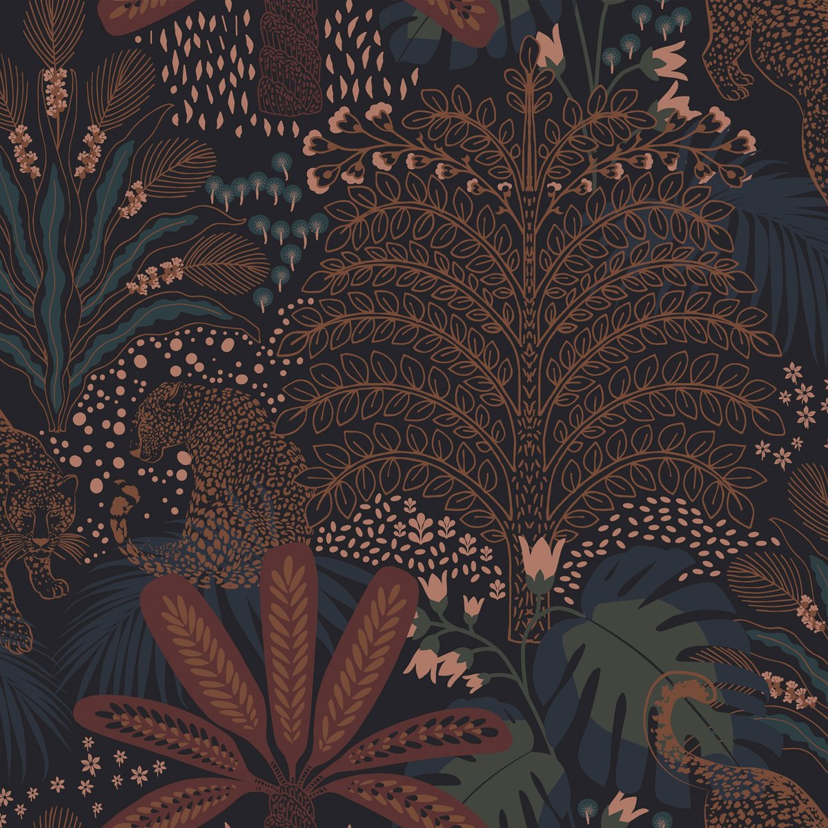 Papier peint Envy Savannah Terra marron, ENVY