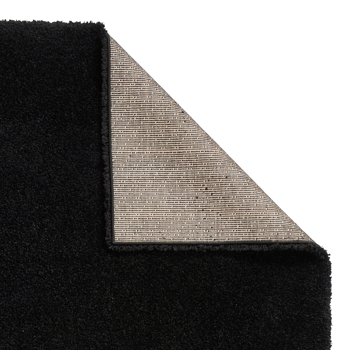 Super Soft Shaggy Rug black, SO'HOME