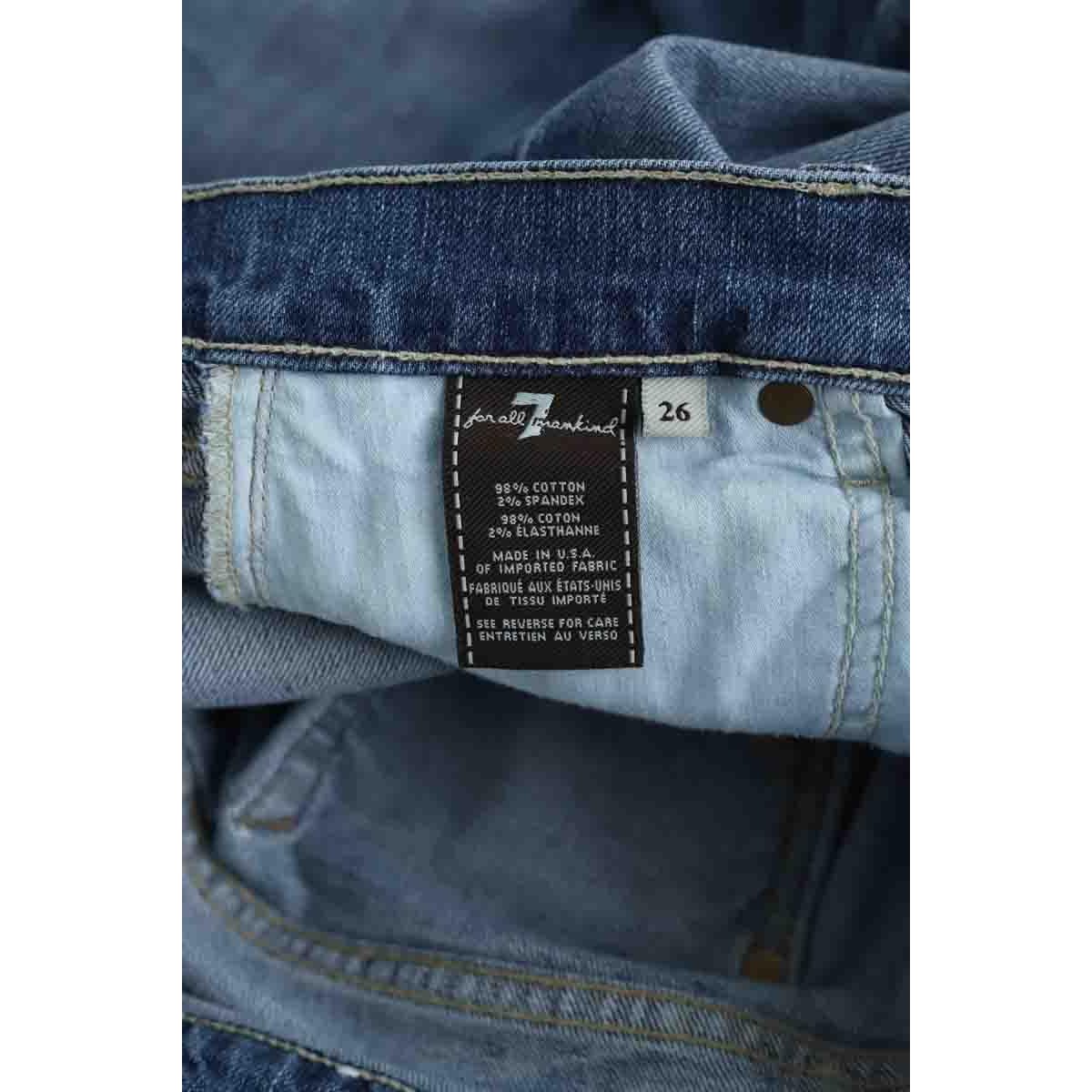 Jean slim - Très Bon État bleu, 7 FOR ALL MANKIND