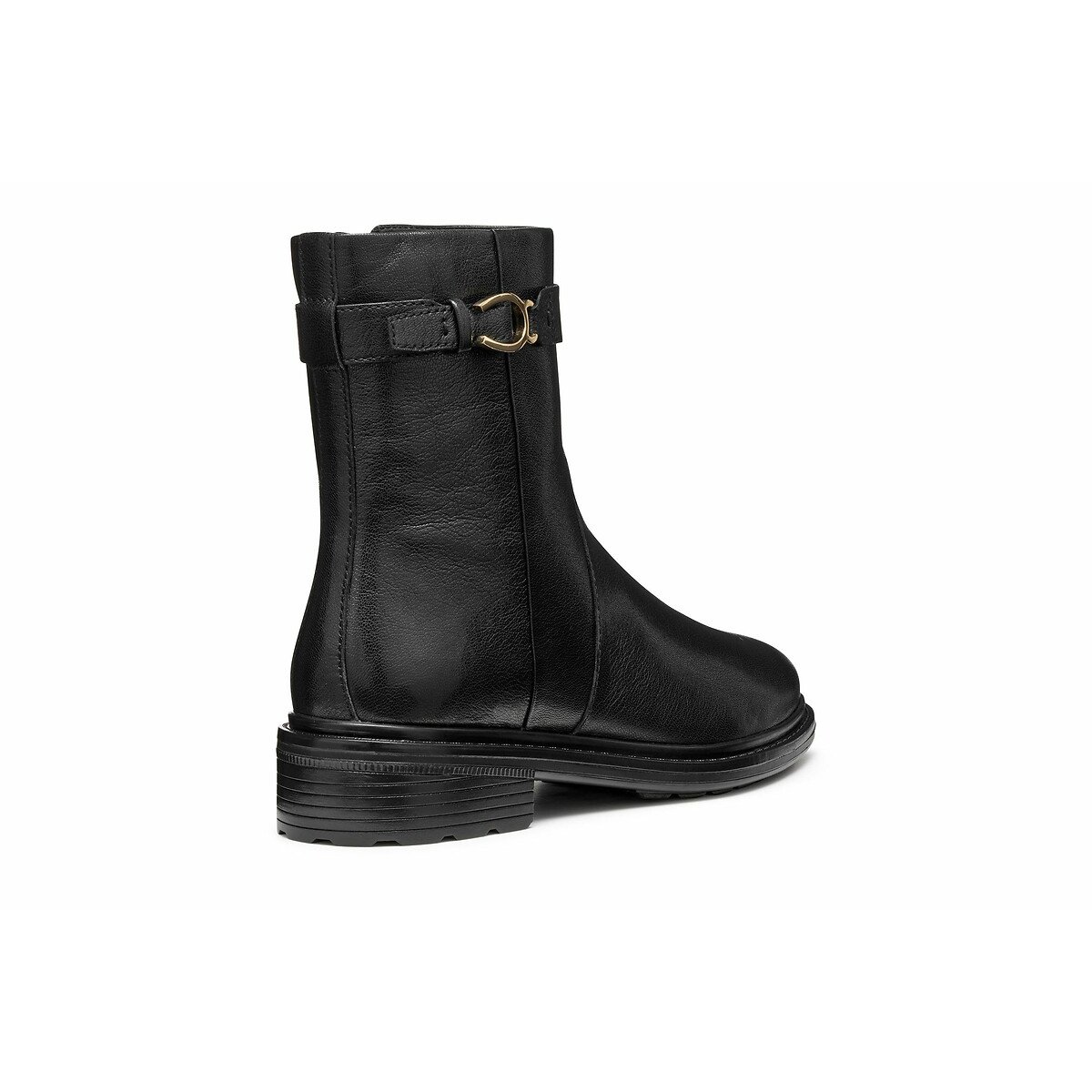 Walk Pleasure Ankle Boots in Breathable Leather black, GEOX