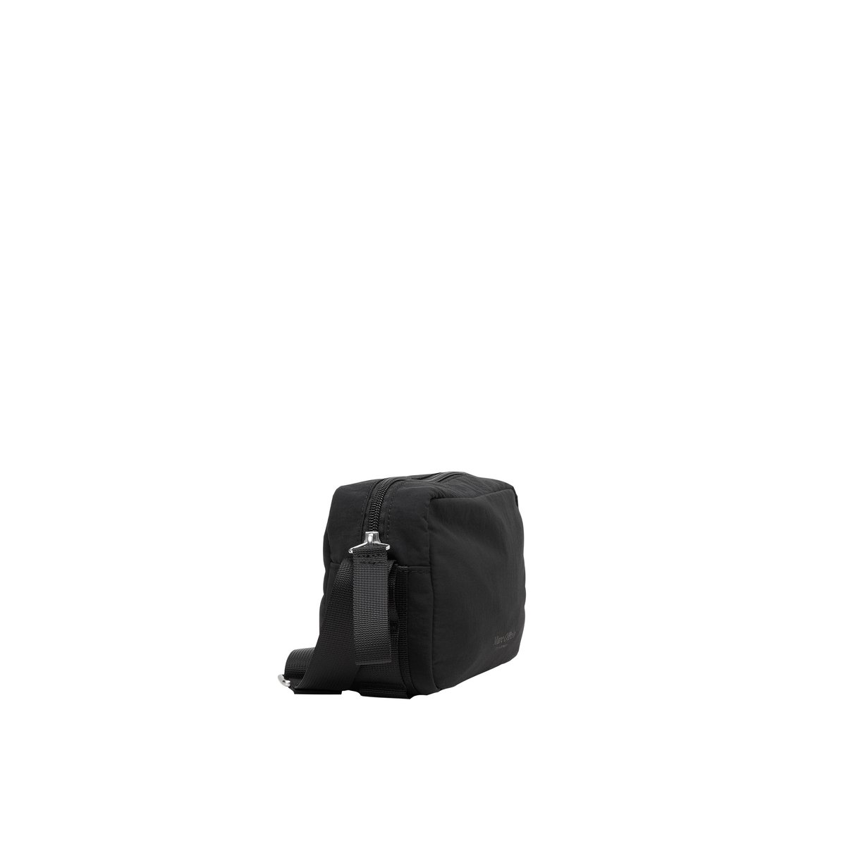 Sac à bandoulière modèle Lima petit format en nylon recyclé noir, MARC O'POLO