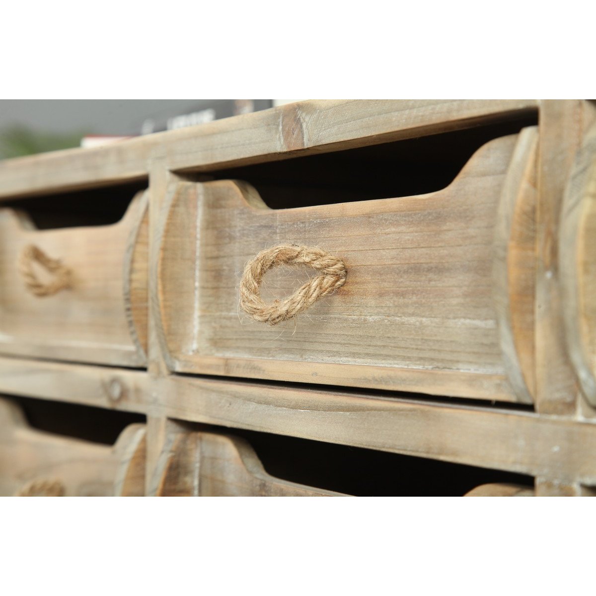 Console de rangement en bois - PROVENCE marron, MATHI DESIGN