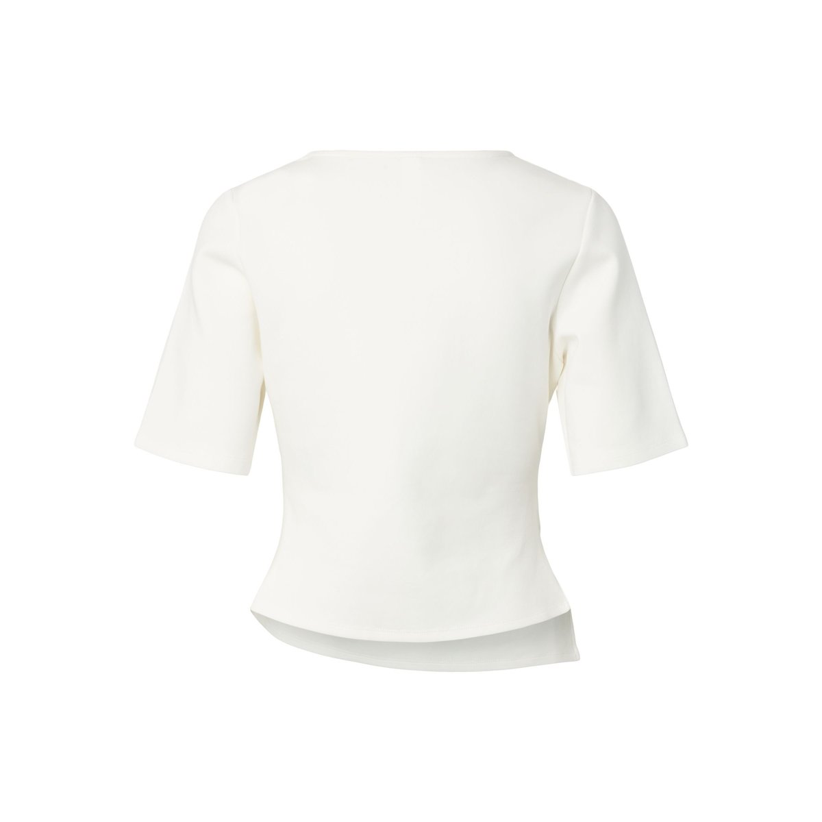 T-Shirt star white, YAS