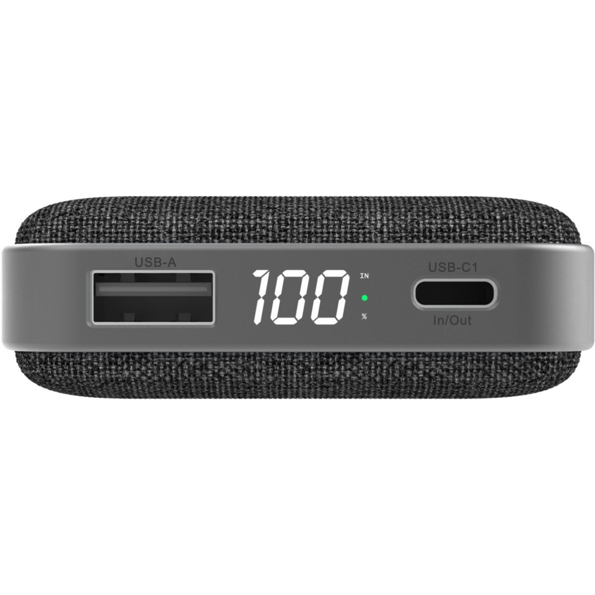 Pack PowerBank+Chargeur 30W+Cable USB-C-USB-C couleur unique, ADEQWAT
