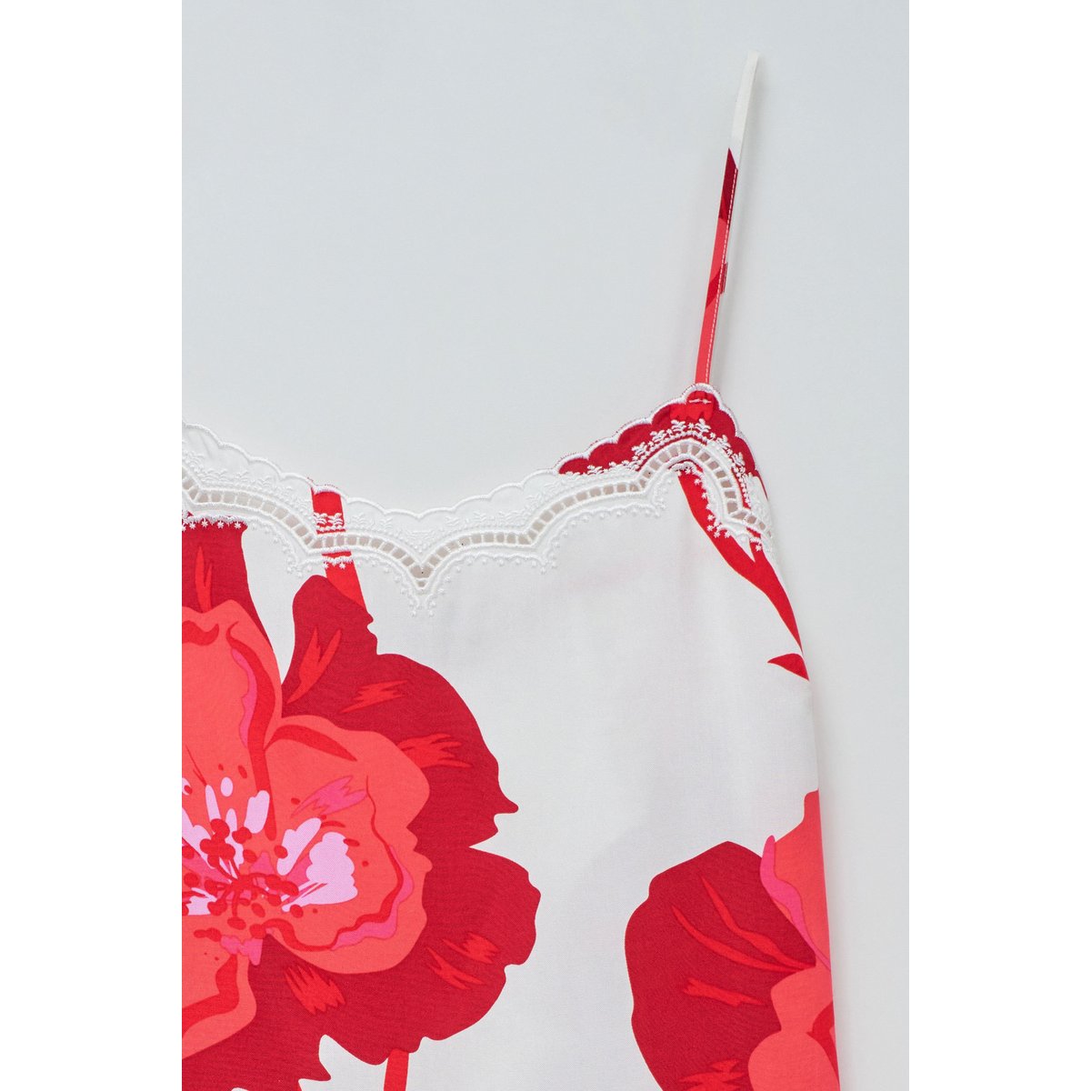 HAUT À MOTIF FLORAL ecru, SALSA JEANS