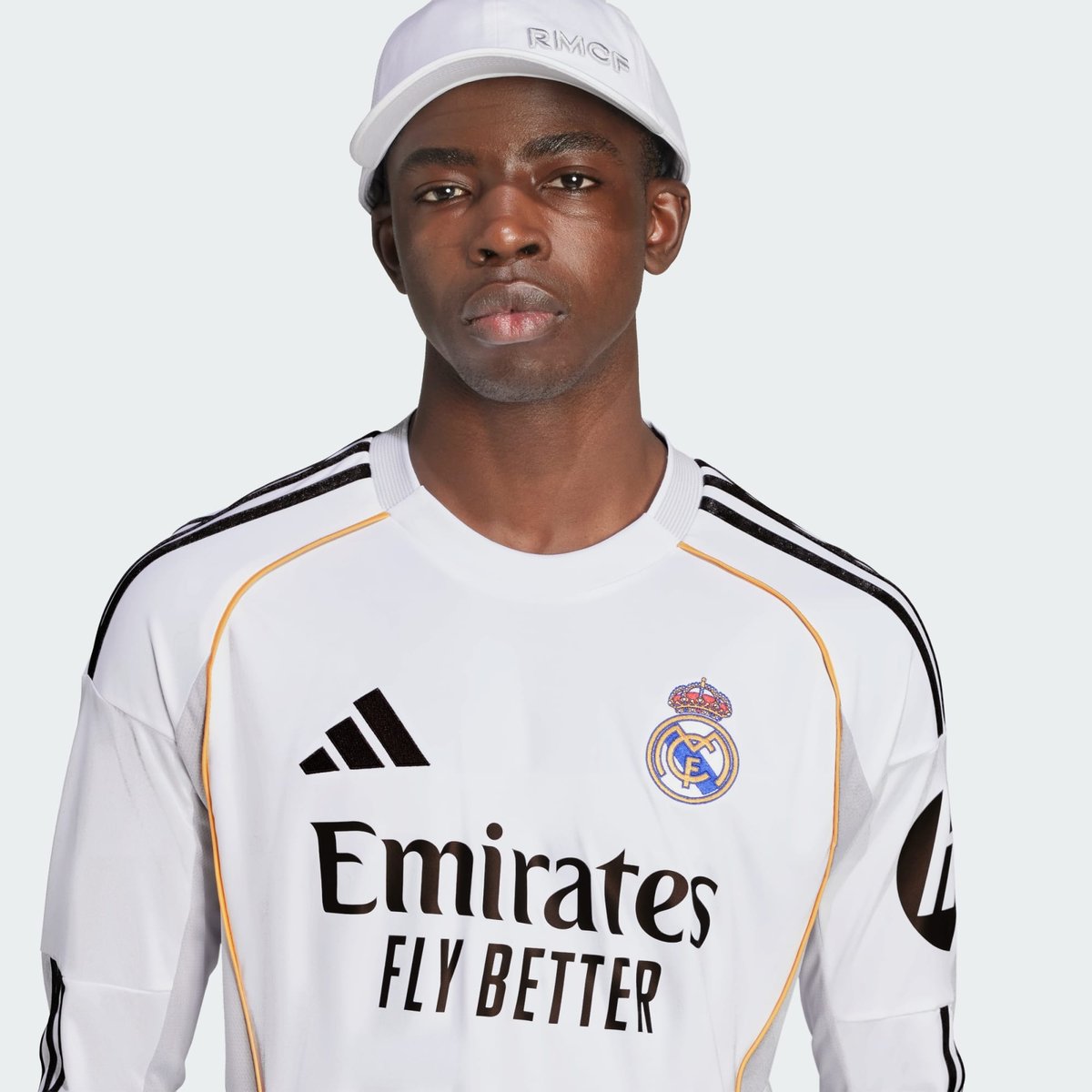 Maillot Manches Longues Domicile Real Madrid 25/26 Maillot Manches Longues Domicile Real Madrid 25/26 white, adidas Performance