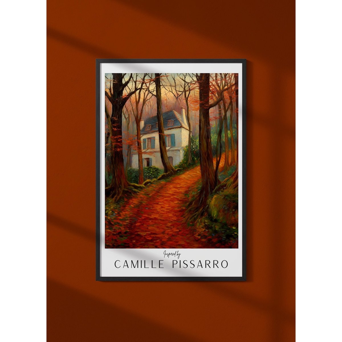 Affiche Camille Pissarro n°3 blanc, L'AFFICHERIE