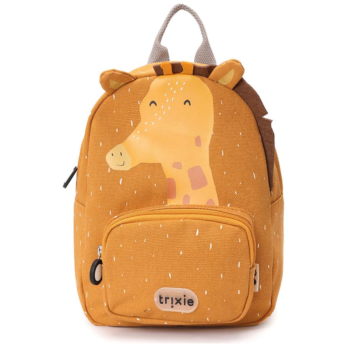 Sac à dos enfant jaune, marron, blanc, TRIXIE