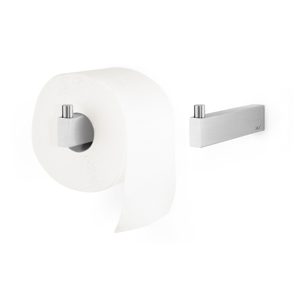 Porta-rolo de parede para papel higiénico Linea, ZACK inox, ZACK