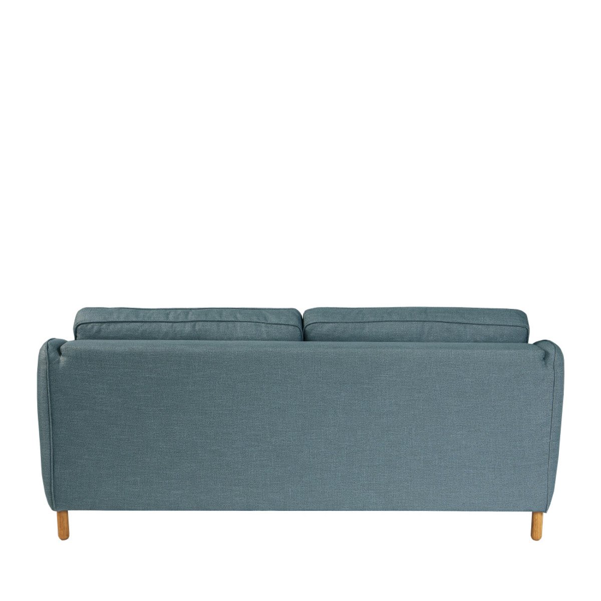 Canapé convertible ouverture express 3 places en tissu- VORNAY bleu pétrole, DRAWER