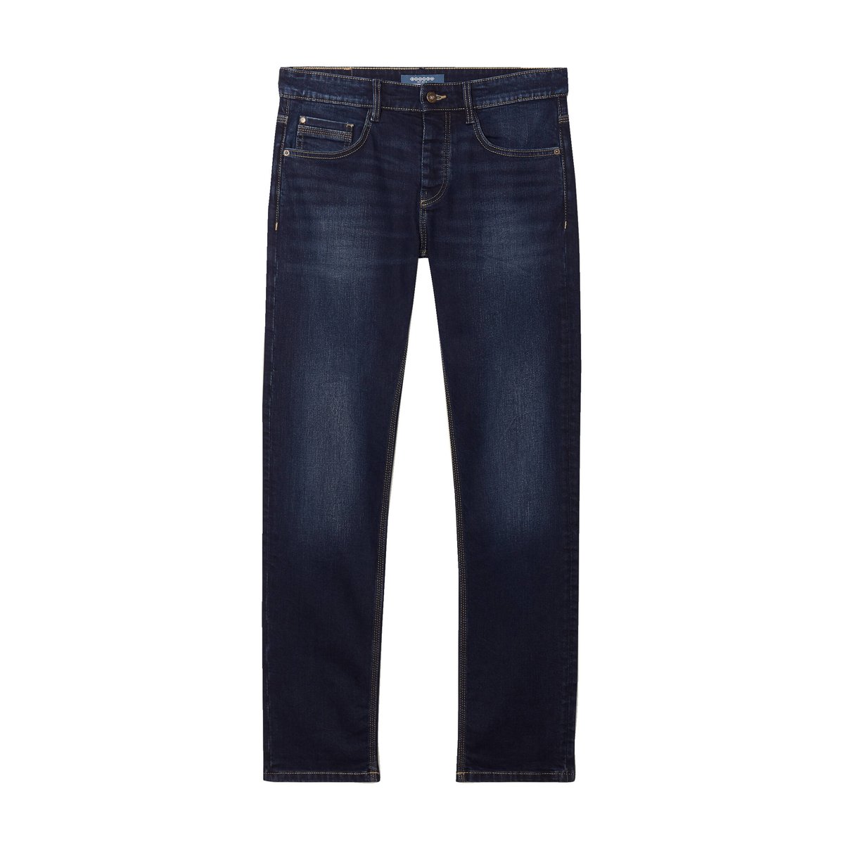Jeans straight longueur 32 denim brut, BONOBO
