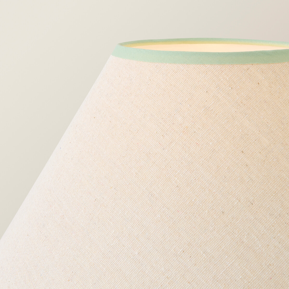 Bobbie Painted Cream Bobbin Floor Lamp with Scallop Shade sage green, SO'HOME