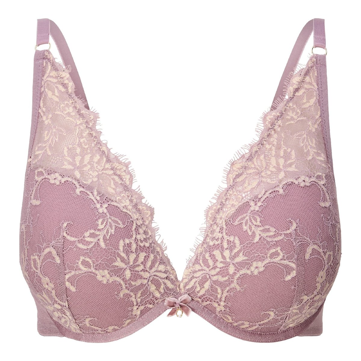 Soutien-gorge foulard ampliforme taupe, LINGADORE