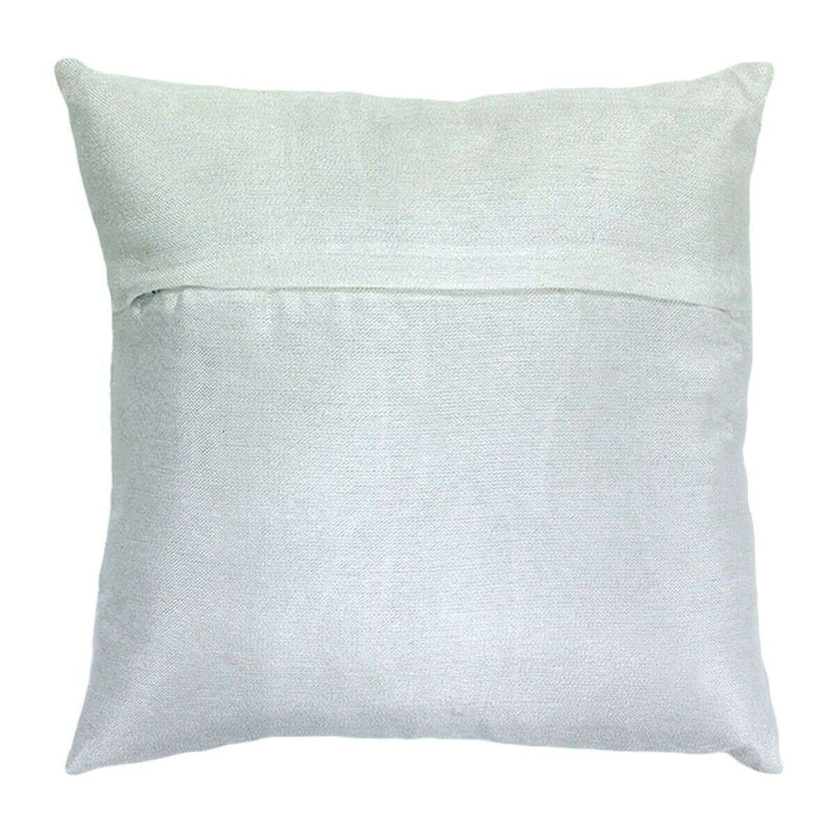 Coussin et chiné métallisé  LINX blanc, THE DECO FACTORY
