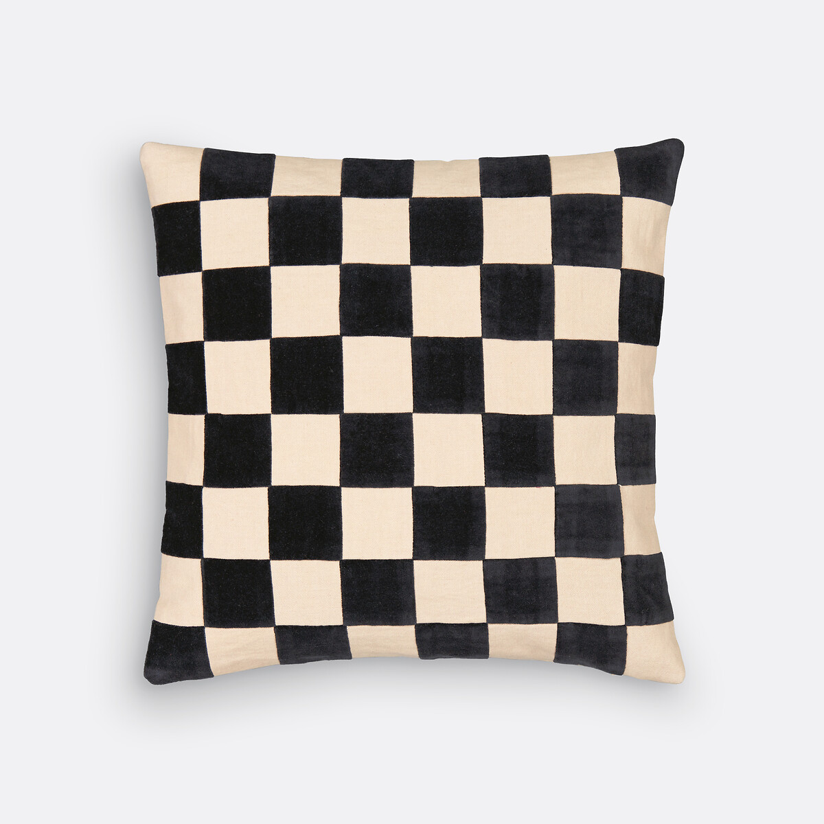 Lysmée 40 X 40cm Cushion Cover beige/black, LA REDOUTE INTERIEURS