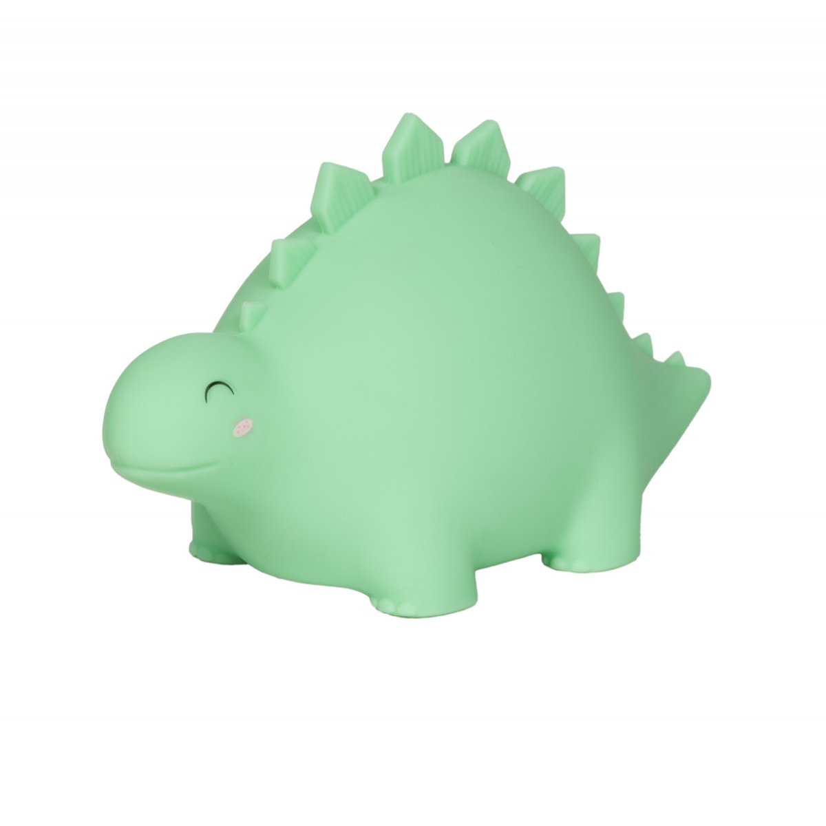 Veilleuse Dino en silicone rechargeable USB vert, AMADEUS LES PETITS