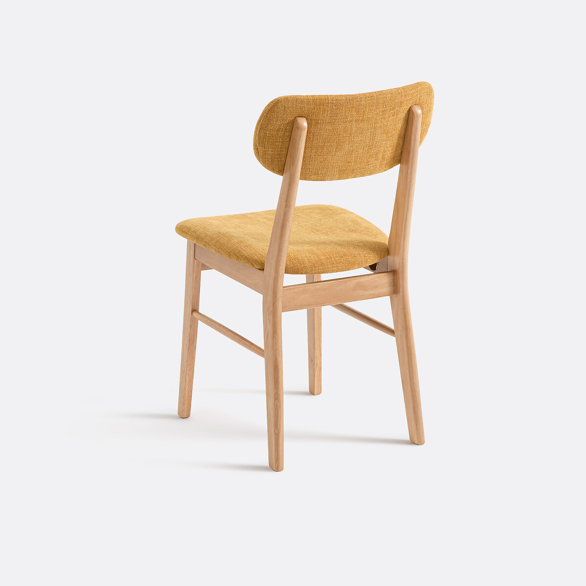 Chaise vintage, Selyn jaune, LA REDOUTE INTERIEURS
