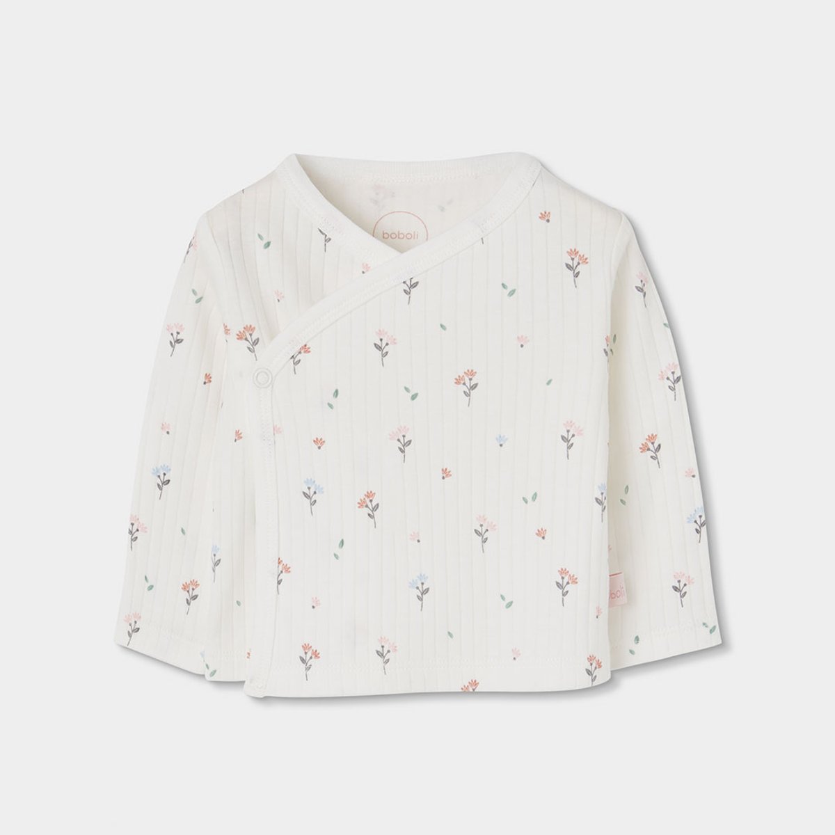Lot maille bébé fille imprimé fleurs multicolore, BOBOLI