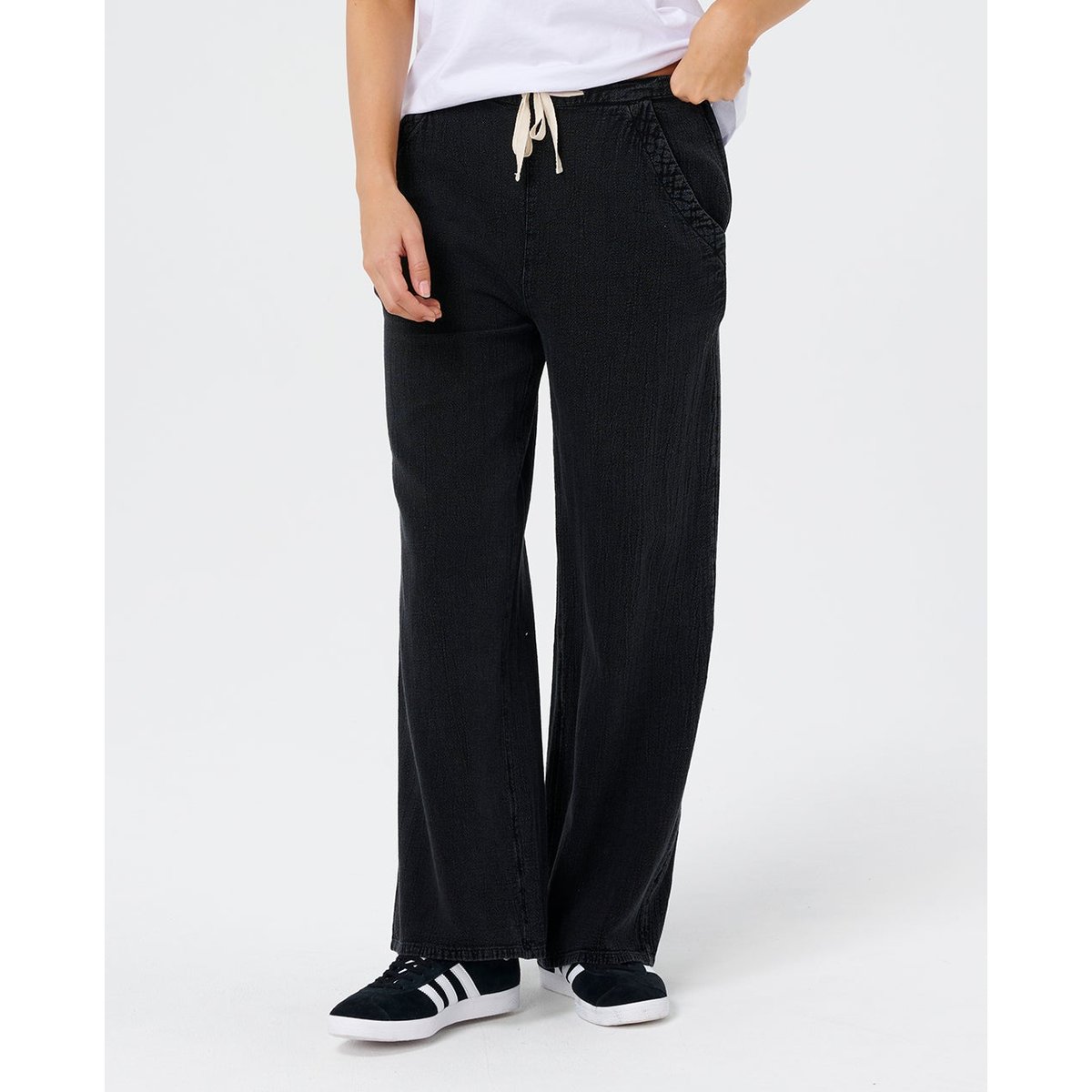 Pantalon large Classic SURF noir, RIP CURL