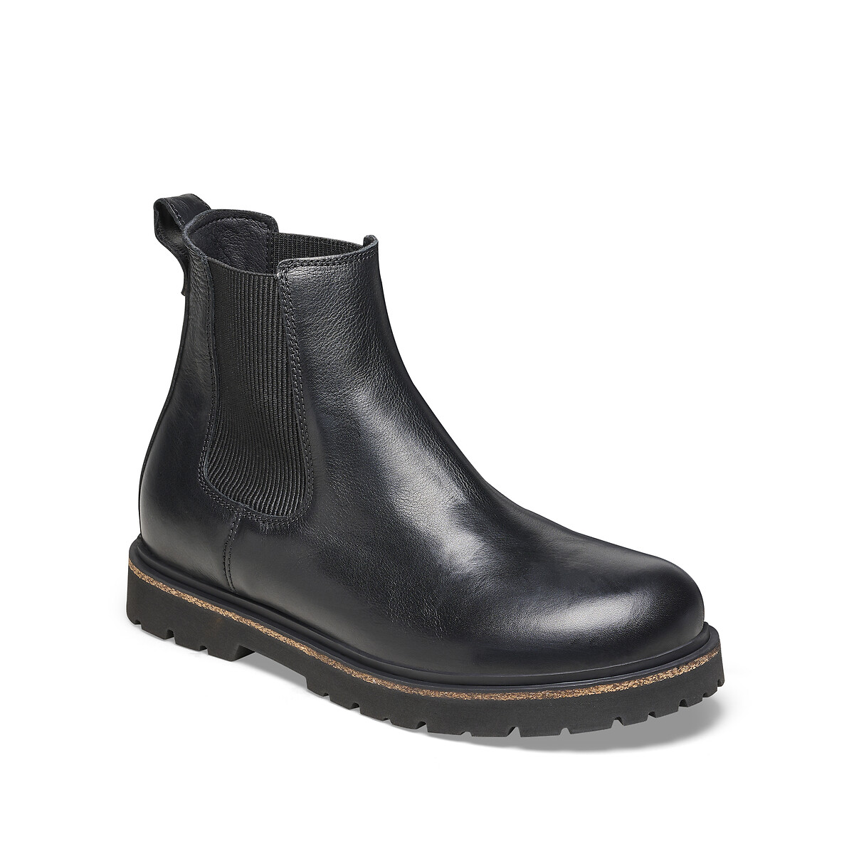 Bottines Chelsea cuir HIGHWOOD noir, BIRKENSTOCK