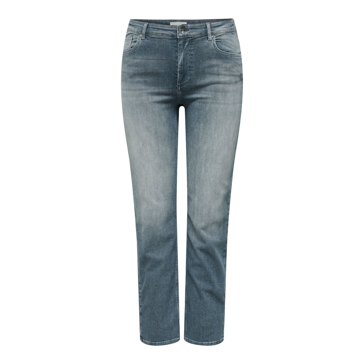 Jean Coupe Droite special blue grey denim, ONLY CARMAKOMA