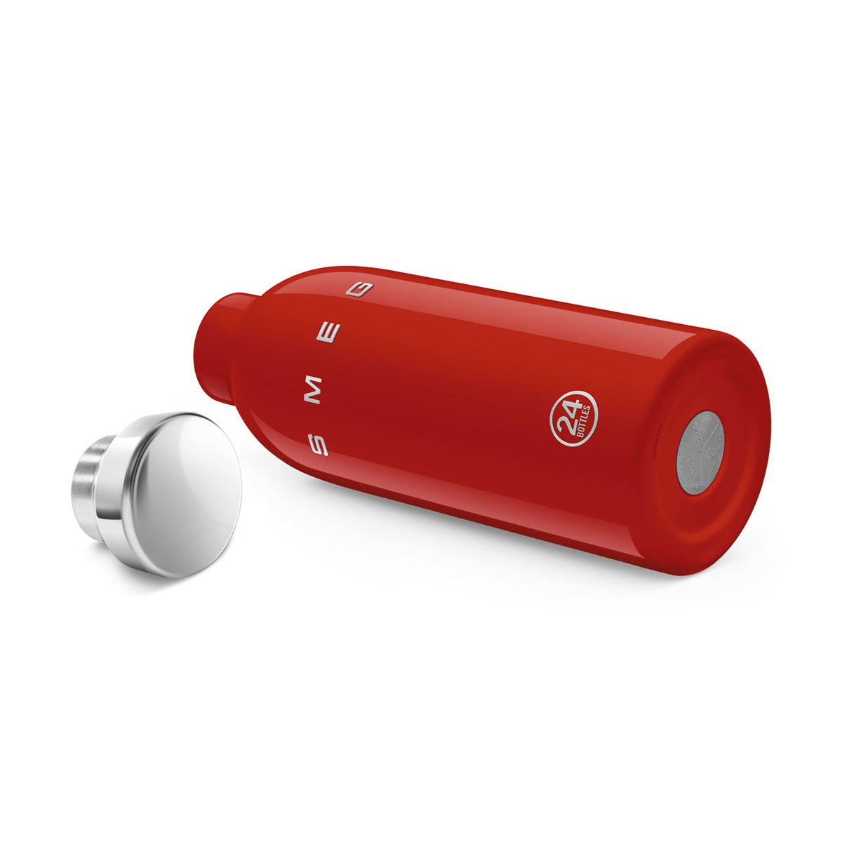 Bouteille isotherme 50 cl WBF01 rouge brillant, SMEG