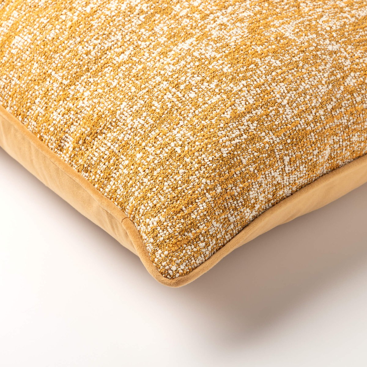 Housse de coussin Casper moutarde, DUTCH DECOR