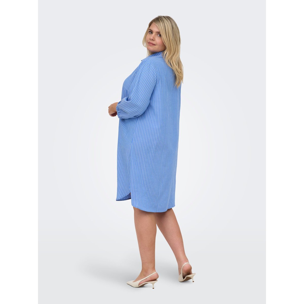 Robe Chemise bleue - riviera 1, ONLY CARMAKOMA
