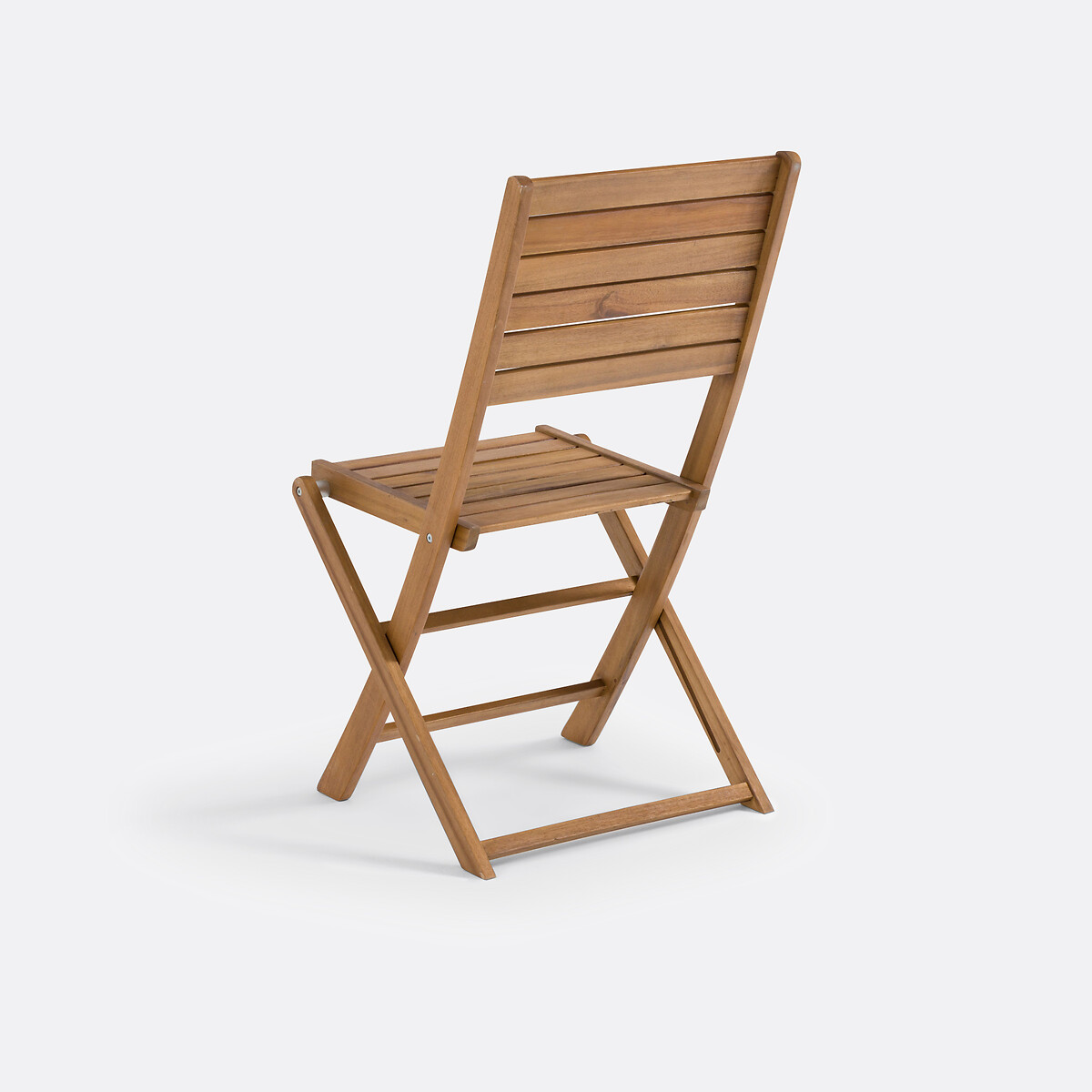 Set of 2 Napli Acacia Garden Chairs acacia, LA REDOUTE INTERIEURS