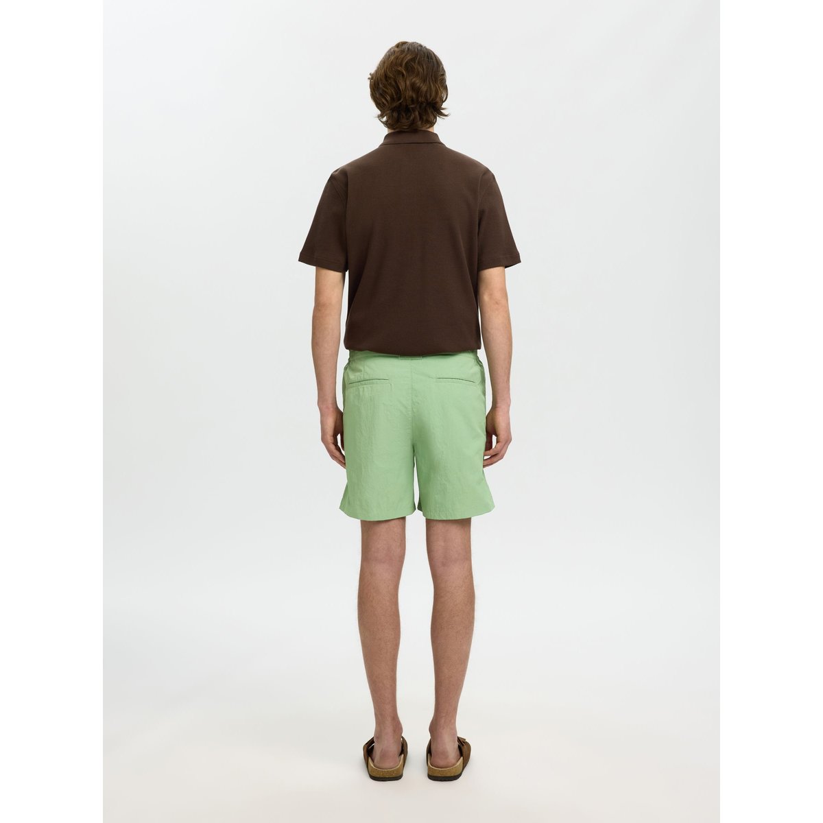 Short De Bain vert - aspen green, SELECTED