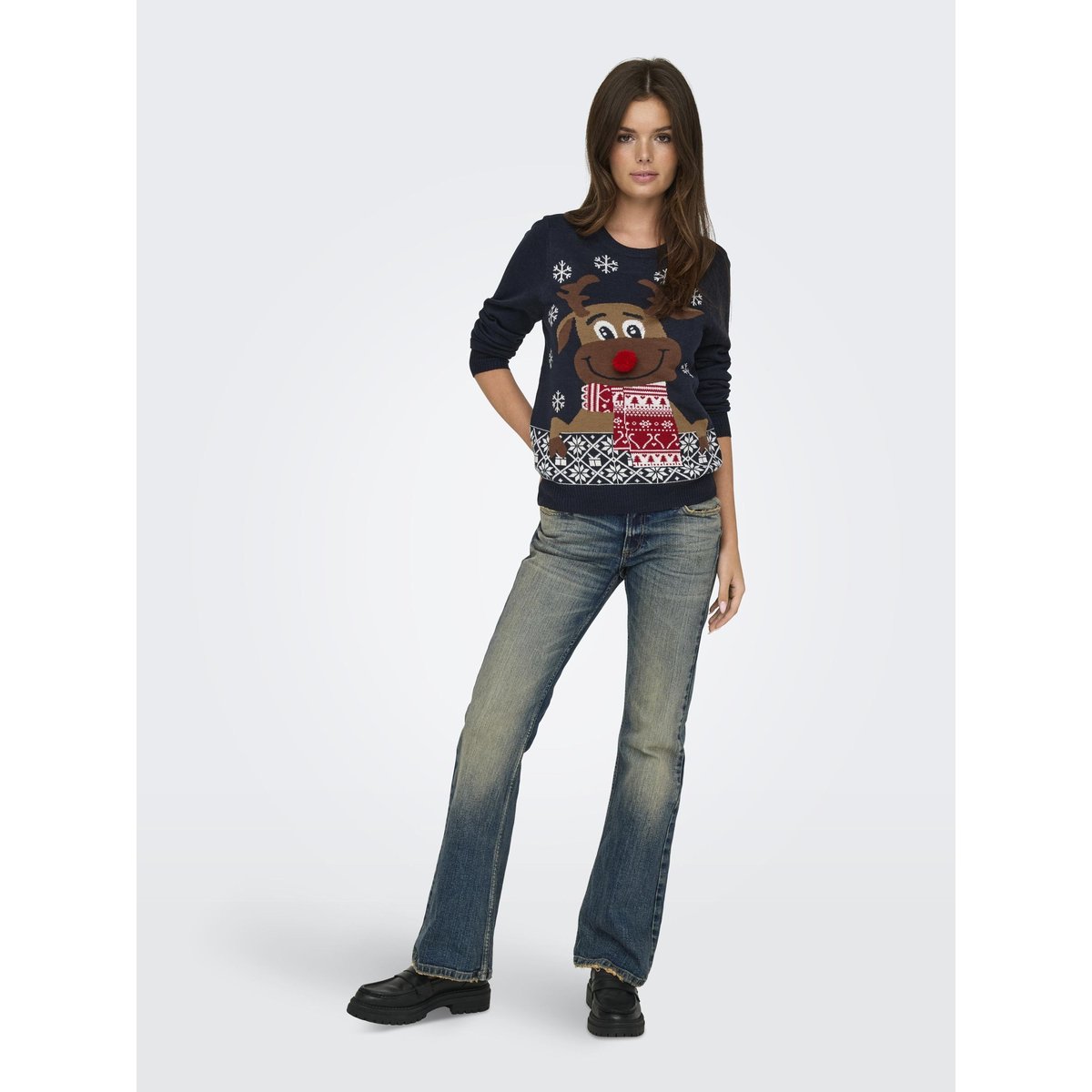 ONLXMAS Pull en maille Pull en maille night sky 1, ONLY
