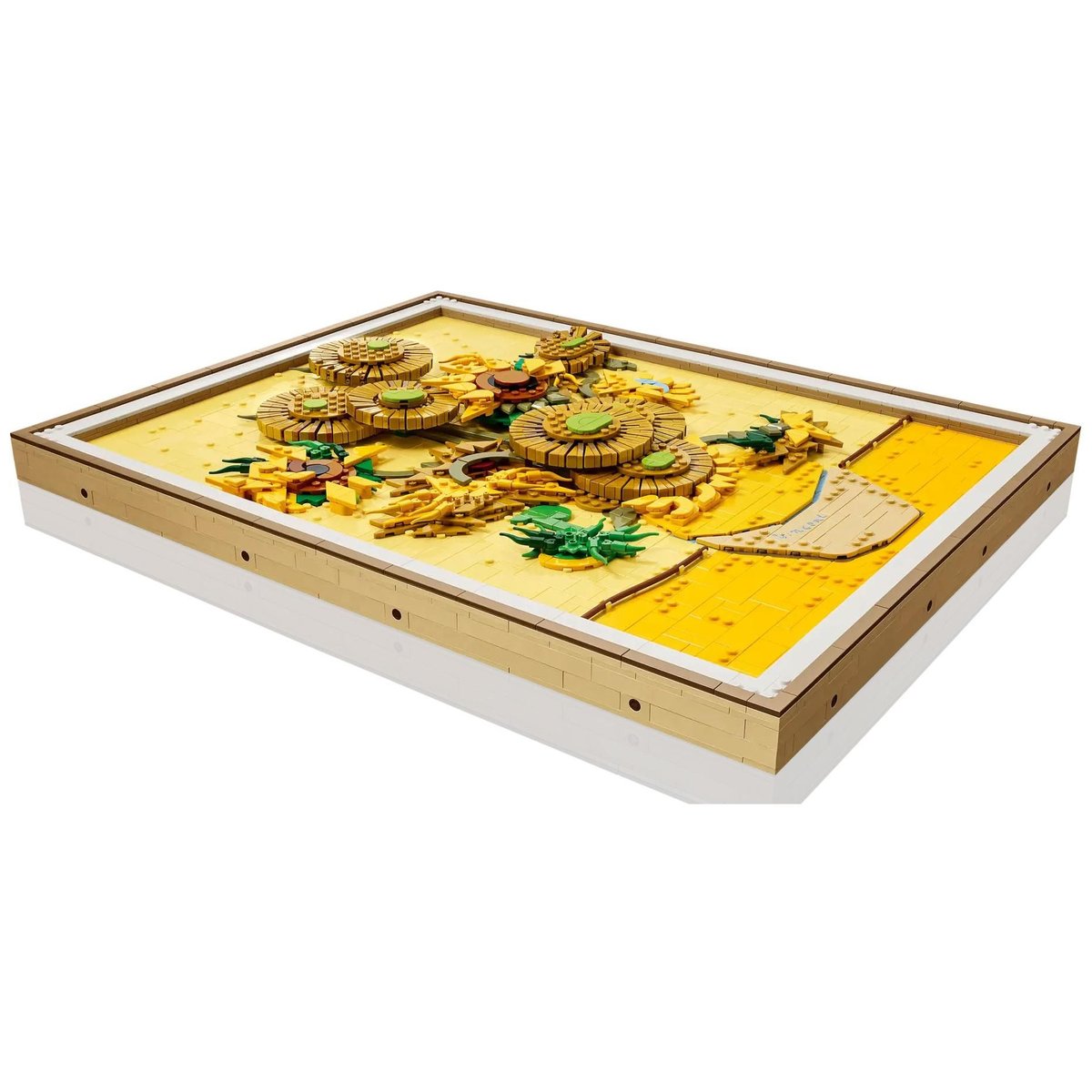 LEGO Art - Vincent van Gogh - Les Tournesols - 31215 : Créez un Chef-d'Oeuvre en Briques jaune, LEGO