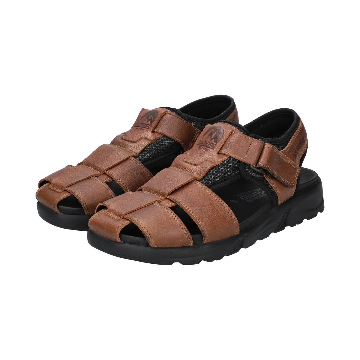 Sandales en cuir / textile TOREN marron 5139, MEPHISTO