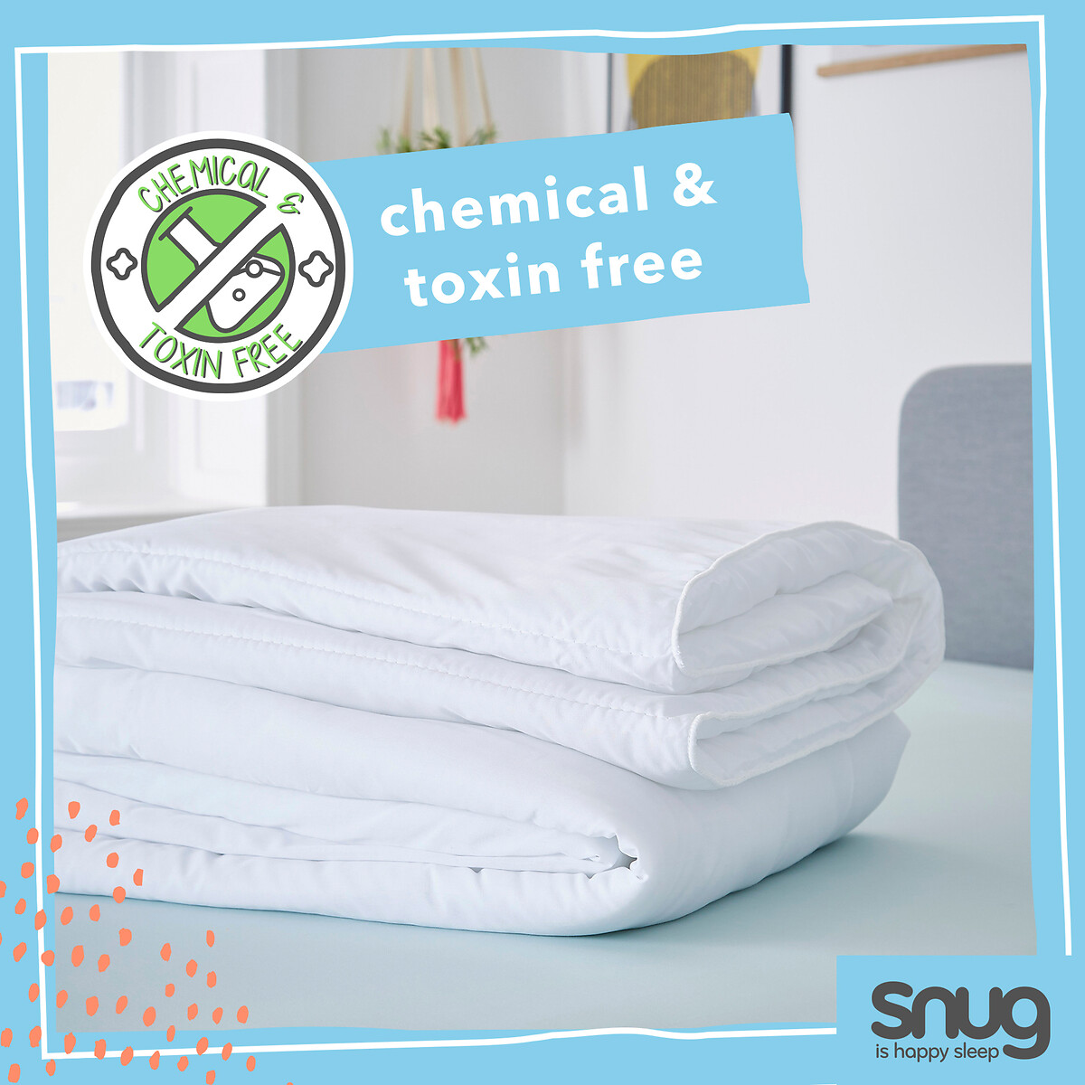 Chill Out 4.5 Tog Duvet white, SNUG