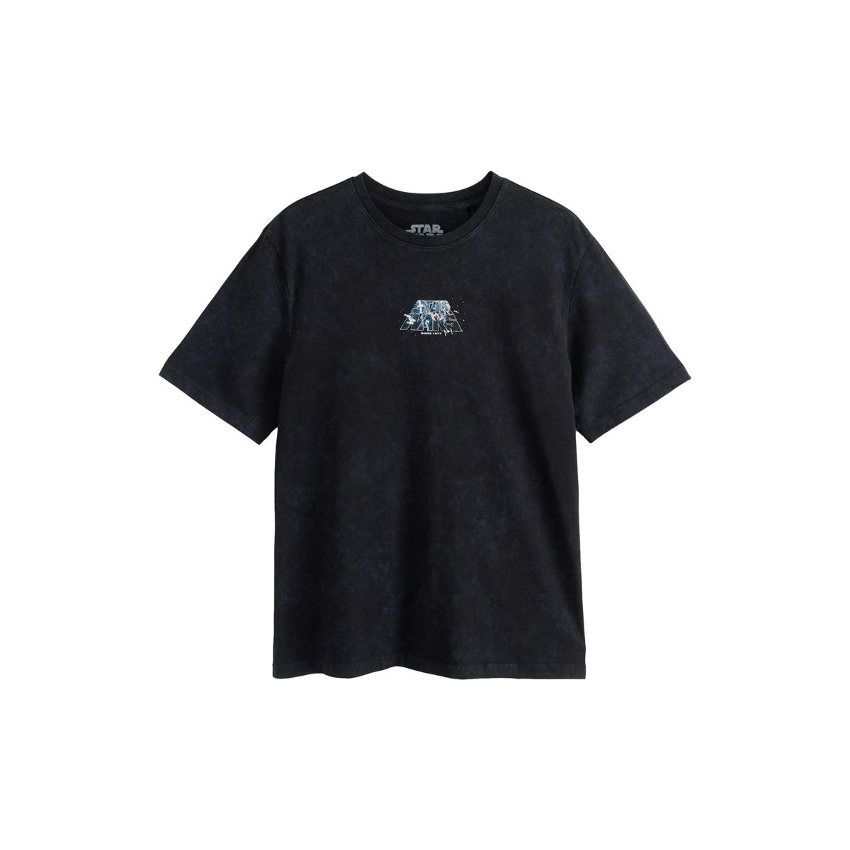 T-shirt star wars black wash star wars, NEXT