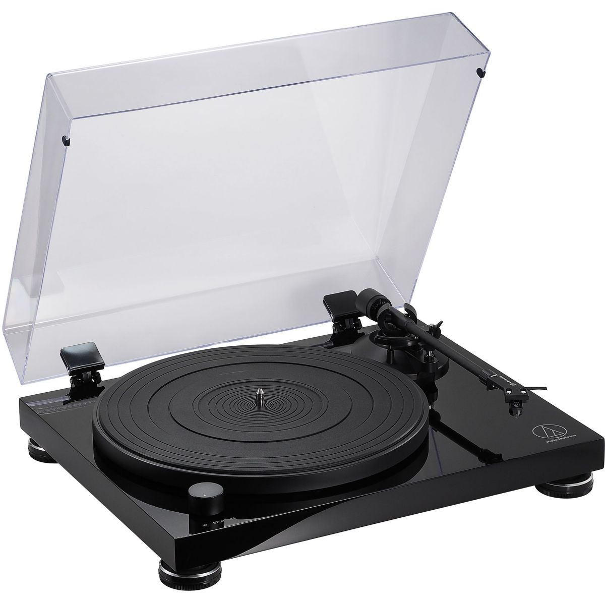 Platine vinyle AT-LPW50PB noir, AUDIO-TECHNICA