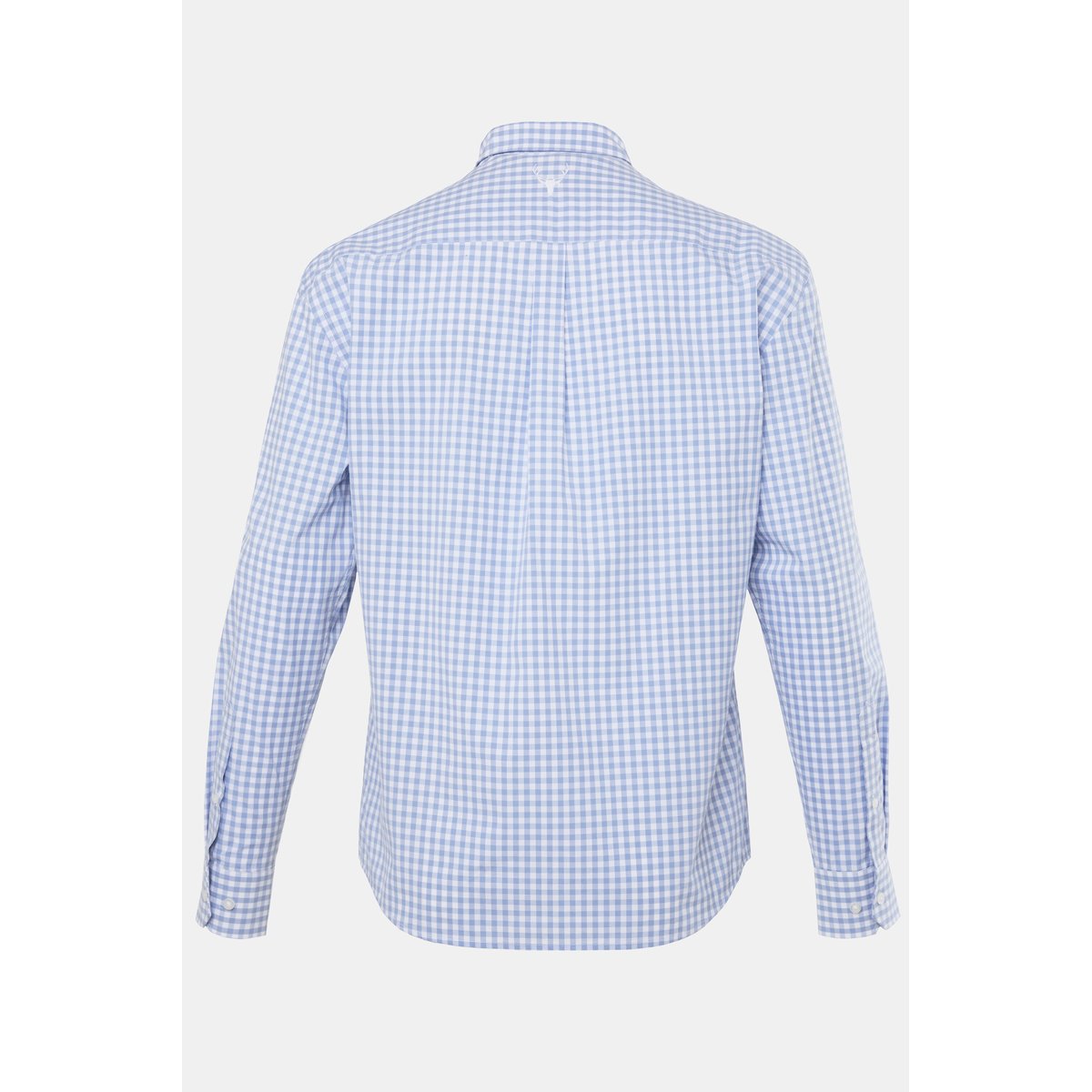 Chemise à carreaux traditionnelle pierre bleue, JP1880