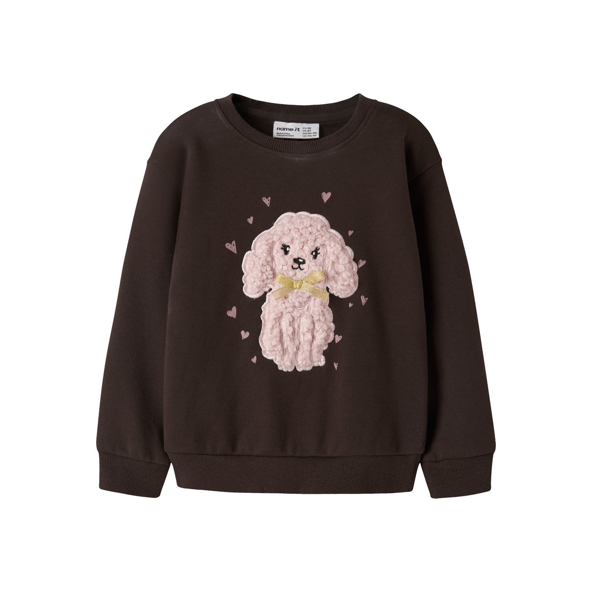Sweat-Shirt marron - seal brown1, NAME IT