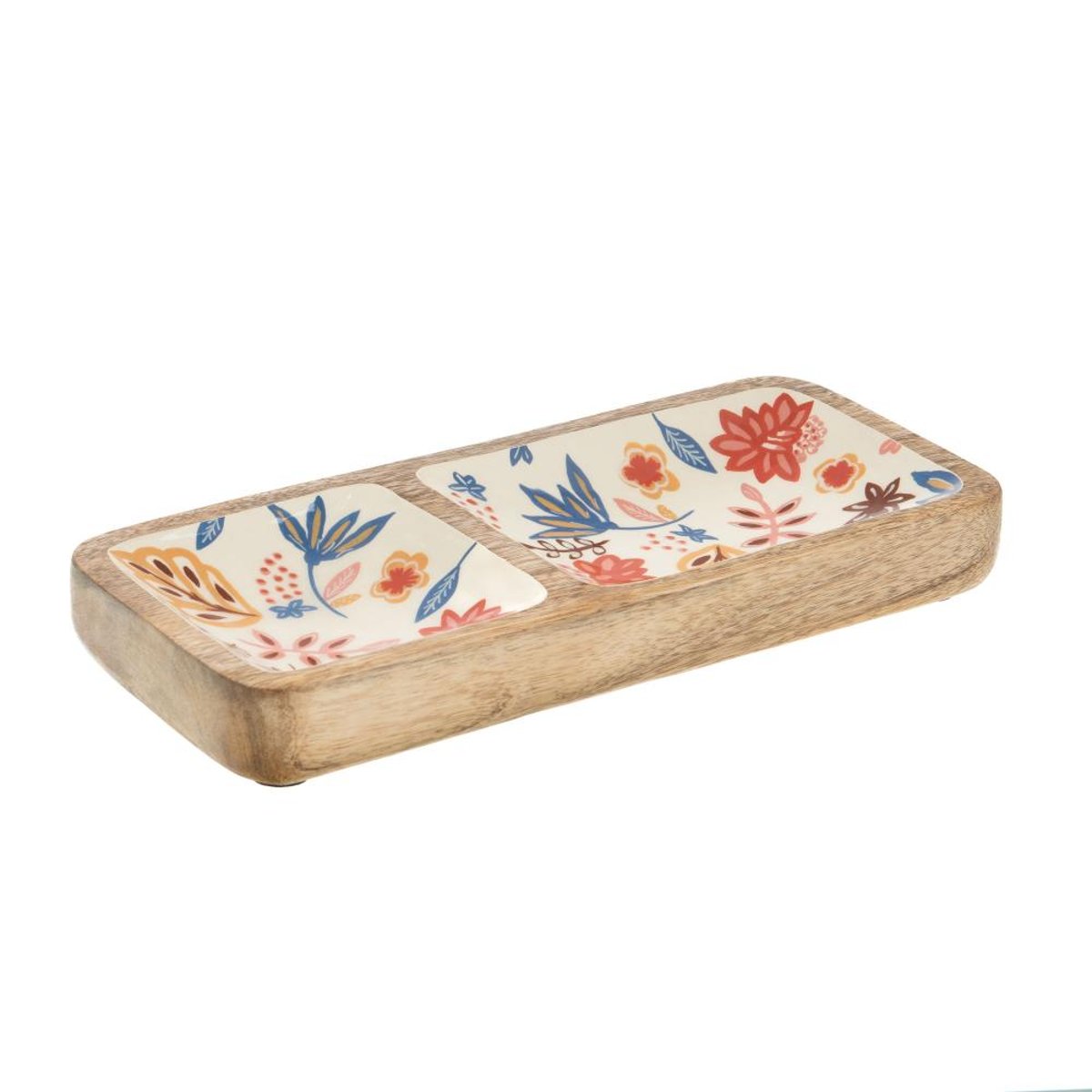 Plat apéritif Edina 30x13 cm marron, AMADEUS