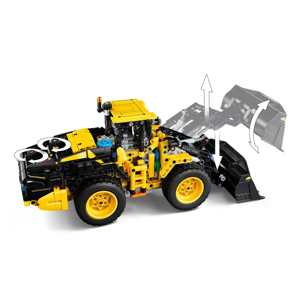 Technic La chargeuse sur pneus Volvo L120 Electric multicolore, LEGO